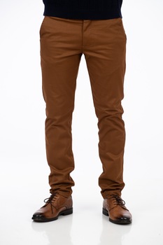 Pantaloni casual de barbati BE YOU, Camel