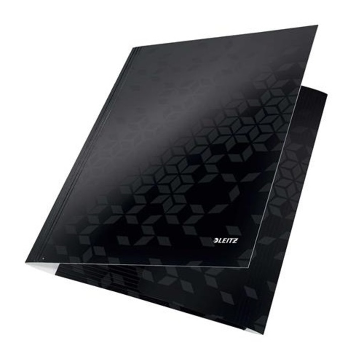 Папка, LEITZ, картон, 15 мм, картон, А4, черен