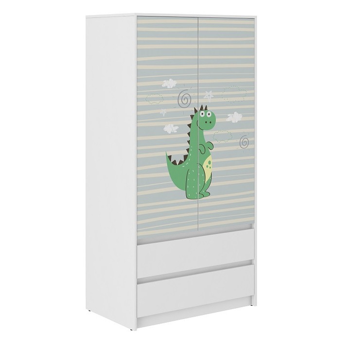 Dulap, Wooden Toys, Alb/Verde