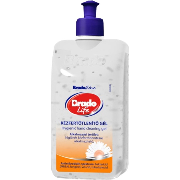 Brado Life kézfertőtlenítő gél 500 ml Kamilla