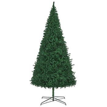 Brad artificial de Craciun vidaXL, PVC, 190 x 400 cm, Verde Brad artificial de Craciun vidaXL, PVC, 190 x 400 cm, Verde