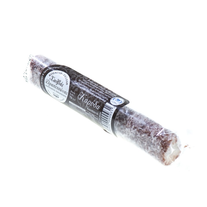 Baton de nuca de cocos cu cacao, ingrediente 100% naturale, preparat artizanal, 70 g