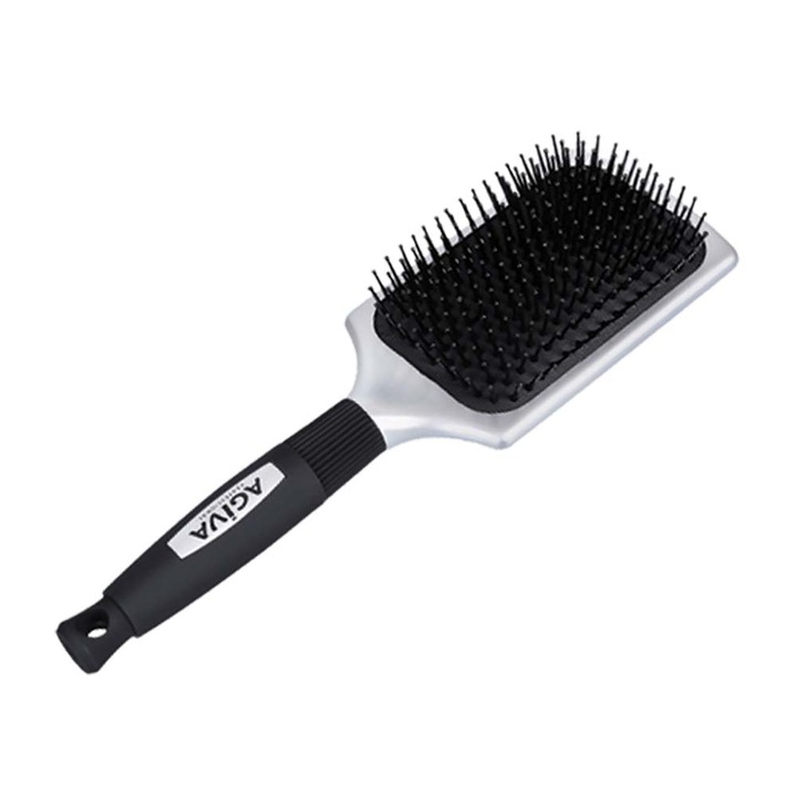 Agiva Professional téglalap alakú kefe hosszú hajra, 27,3 cm hosszú
