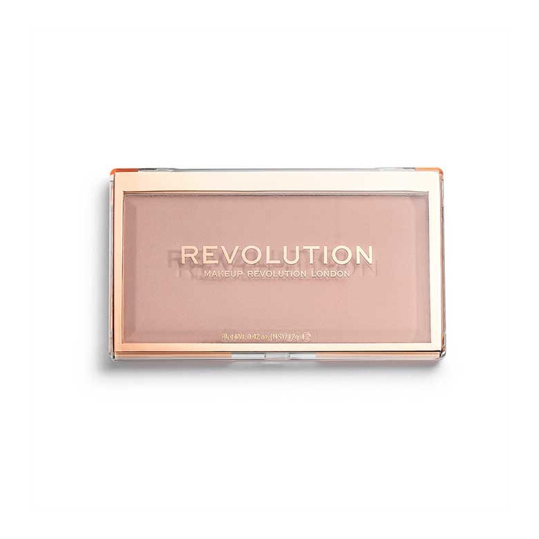 Pudra compacta matifianta Makeup Revolution, P6, 12 g