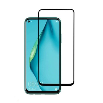 Folie protectie Premium Huawei P 40 Lite 5G Full Cover Black 6D, Full Glue, Sticla securizata Folie protectie Premium Huawei P 40 Lite 5G Full Cover Black 6D, Full Glue, Sticla securizata