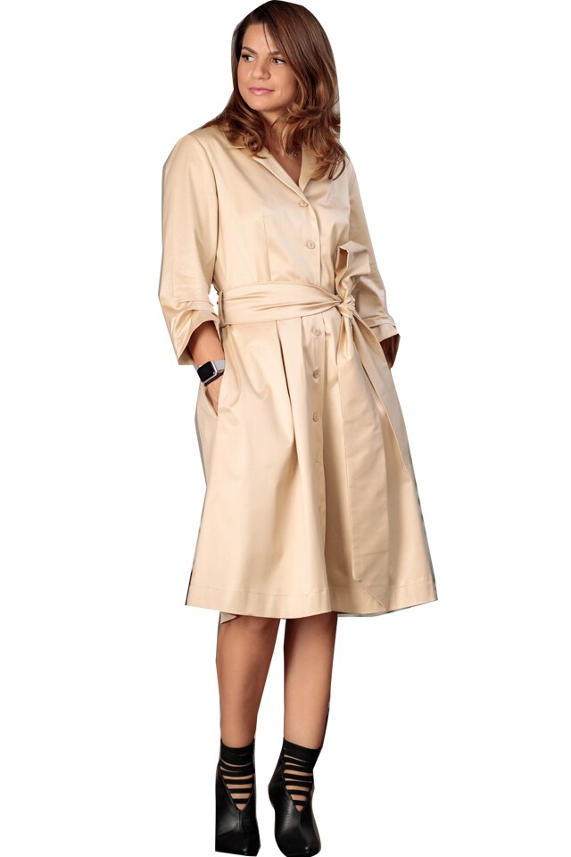 Rochie de zi, Creamy