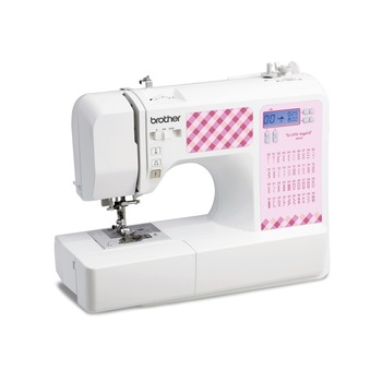 Masina cusut computerizata Brother KD40 Little Angel, 40 cusaturi, ecran LCD, buton start/stop, dispozitiv infilare, 5 butoniere automate, iluminare LED, 850 imp/min, alb Masina cusut computerizata Brother KD40 Little Angel, 40 cusaturi, ecran LCD, buton start/stop, dispozitiv infilare, 5 butoniere automate, iluminare LED, 850 imp/min, alb