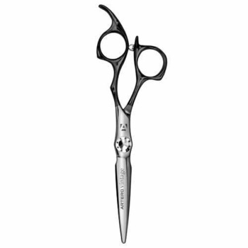 Foarfeca profesionala de tuns Artero Vintage, 6 inci, Manere duble, Otel, Argintiu/Negru Foarfeca profesionala de tuns Artero Vintage, 6 inci, Manere duble, Otel, Argintiu/Negru