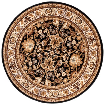 Covor Oriental & Clasic Sufai, Maro/Bej/Negru, 120x120 cm, C14-0201102 Covor Oriental & Clasic Sufai, Maro/Bej/Negru, 120x120 cm, C14-0201102