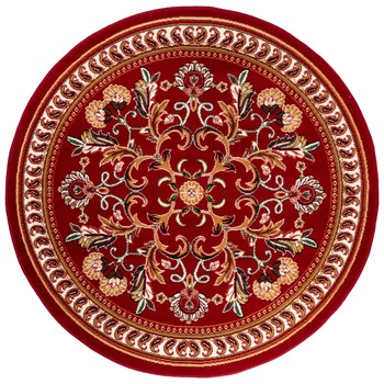 Covor Floral Rossalis, Rosu/Alb/Bej, 160x160 cm, C13-020197 Covor Floral Rossalis, Rosu/Alb/Bej, 160x160 cm, C13-020197