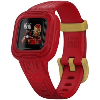 Bratara fitness Garmin Vivofit Jr. 3, Iron Man Bratara fitness Garmin Vivofit Jr. 3, Iron Man