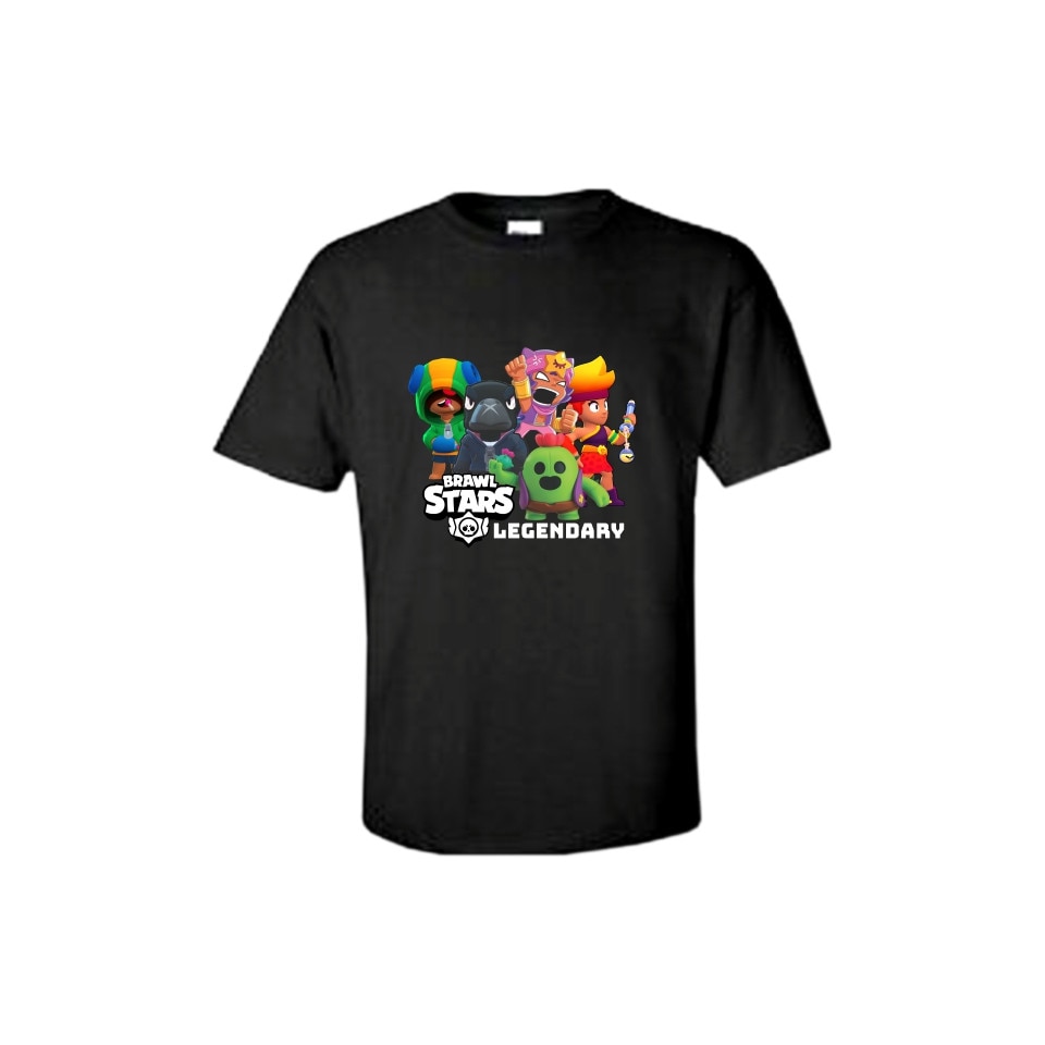 Tricou copii Brawl Stars Legendary, Negru