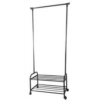 Suport haine Haven, Unic Spot RO, negru, 60x31x163cm Suport haine Haven, Unic Spot RO, negru, 60x31x163cm