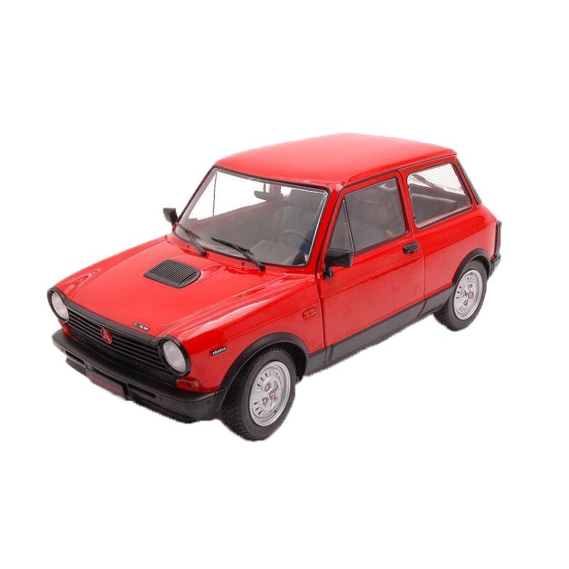 Macheta auto Autobianchi A112 Abarth (1980), 1:18, Solido, Rosu