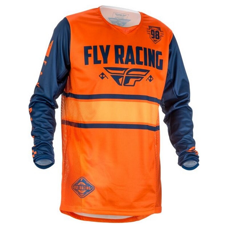 Tricou cross/enduro Fly Racing Kinetic Era, portocaliu, marime M