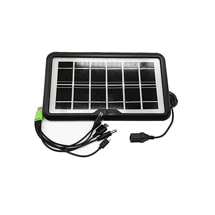 Panou solar portabil 6V/3,8W /Port usb /ip65