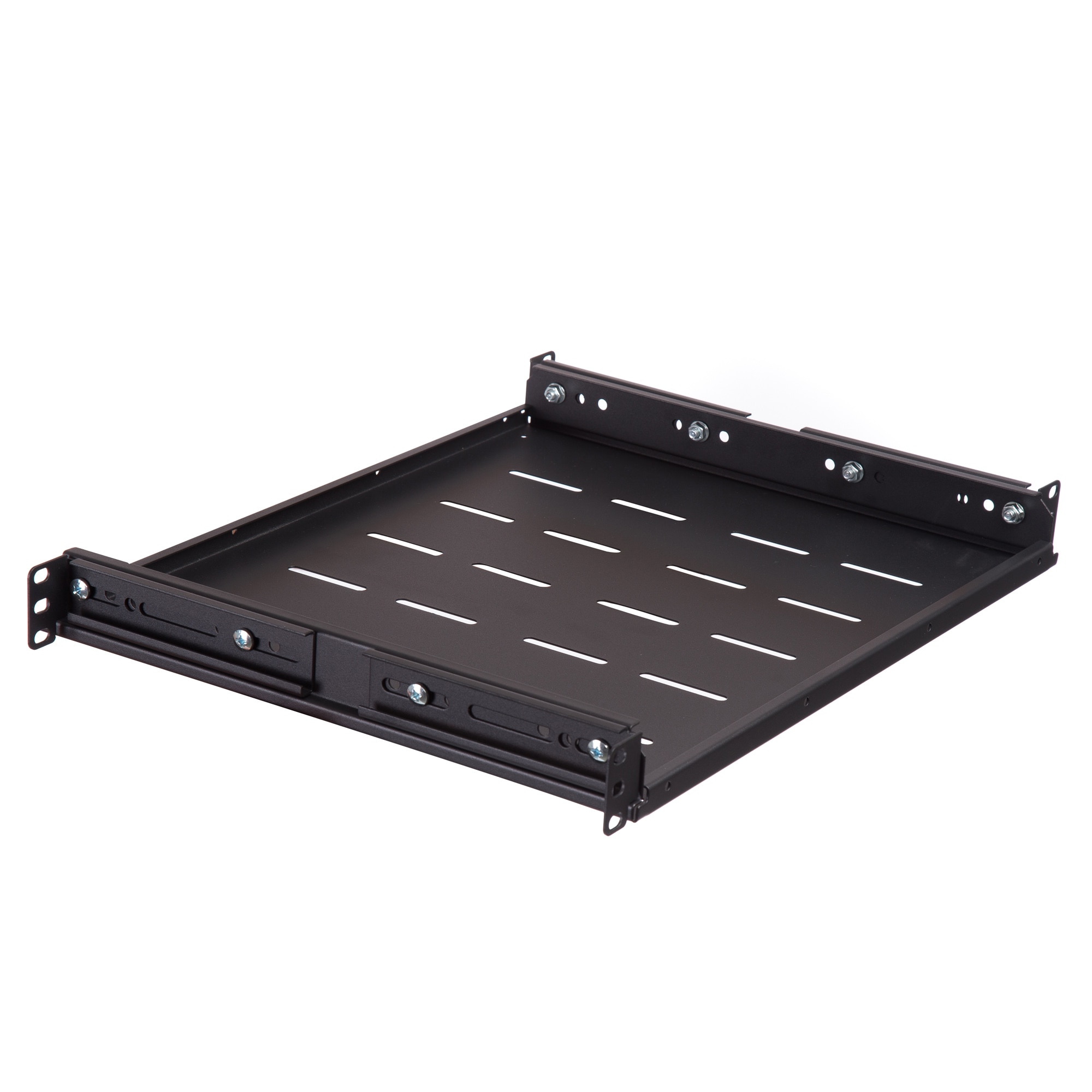 Raft fix reglabil 600 mm negru