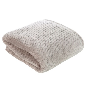 Cuvertura de Pat, Patura pled, Eurofirany, 200x220, CINDY-3, Argintiu Cuvertura de Pat, Patura pled, Eurofirany, 200x220, CINDY-3, Argintiu