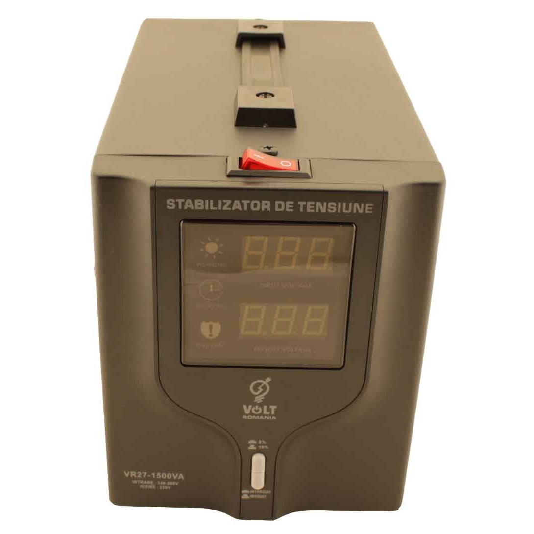 Stabilizator de tensiune cu releu VR27-1500 1500VA
