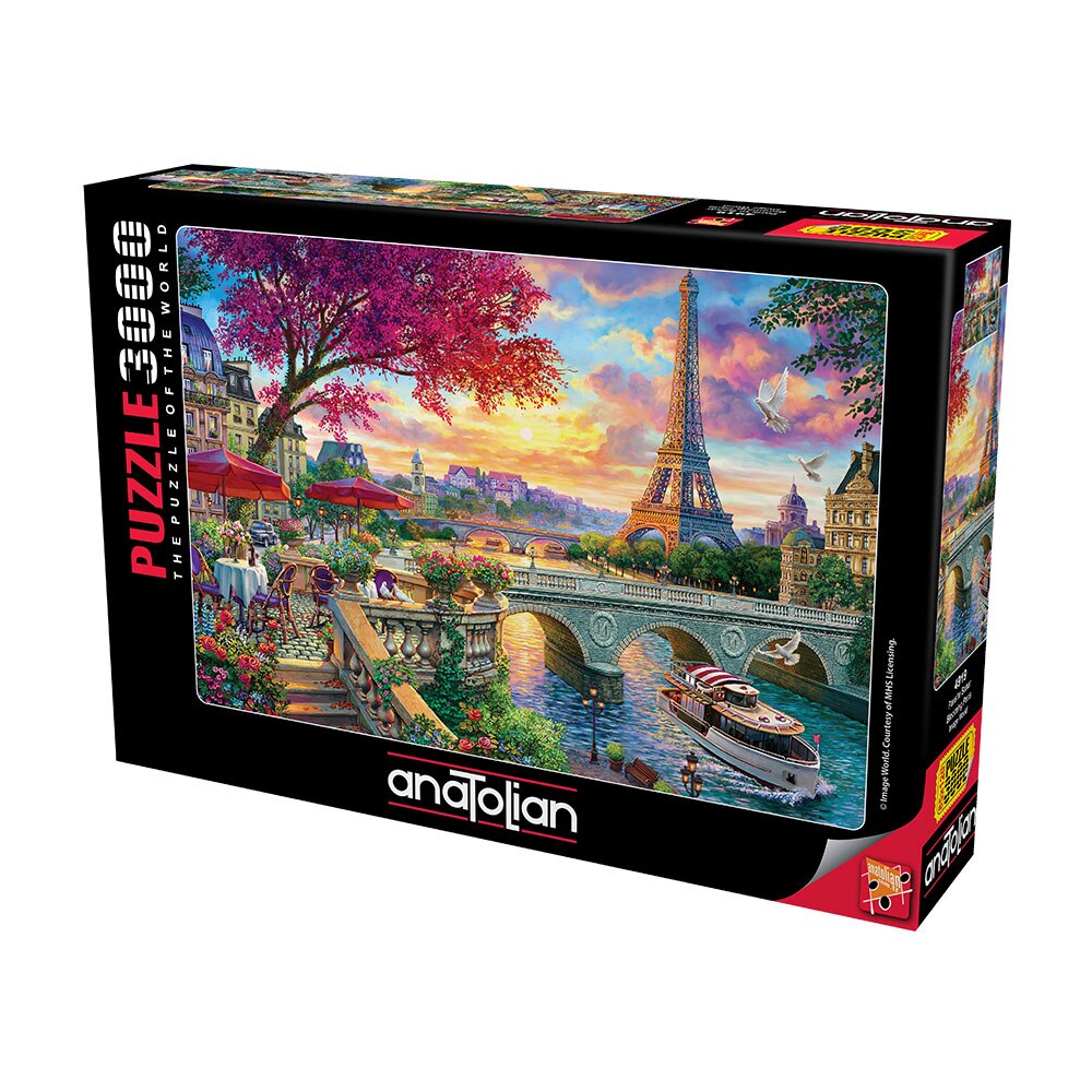 Puzzle Anatolian - Parisul inflorit, 3000 piese