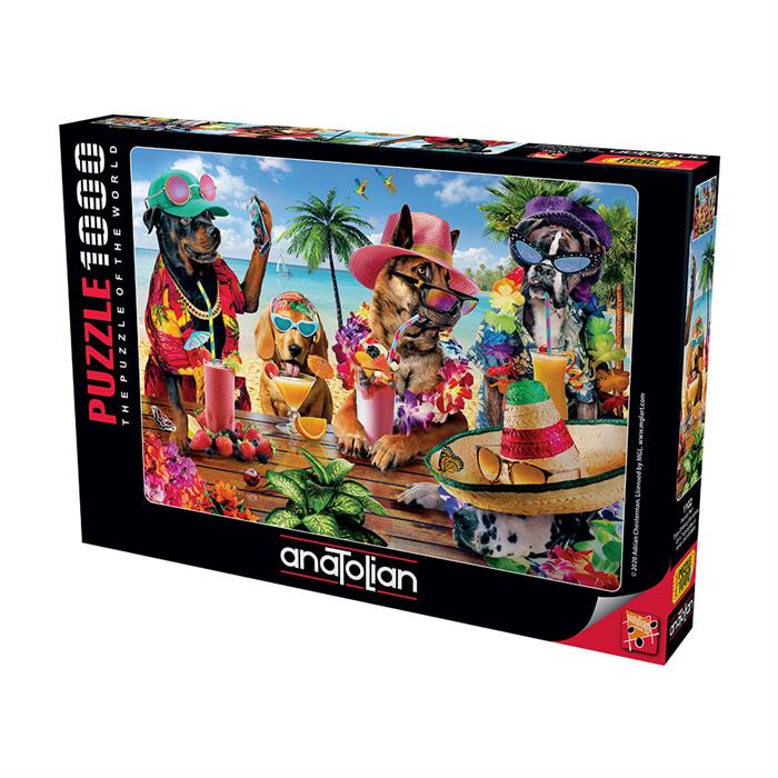 Puzzle Anatolian - Petrecere tropicala, 1000 piese