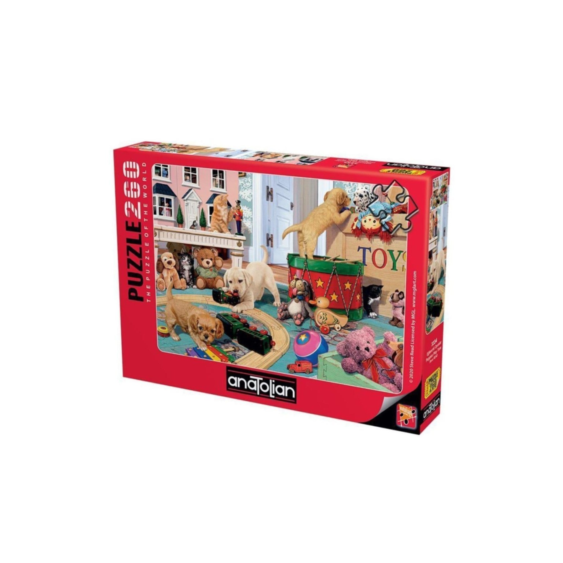 Puzzle Anatolian - Joc de caine, 260 piese