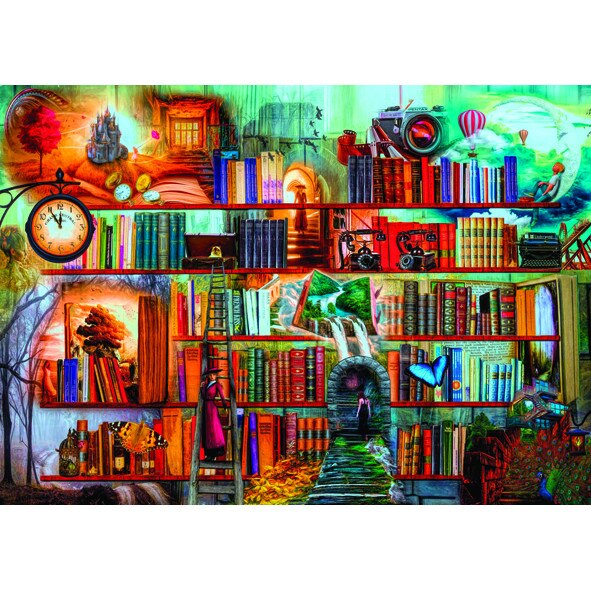 Puzzle Anatolian - Scriitori misteriosi, 3000 piese