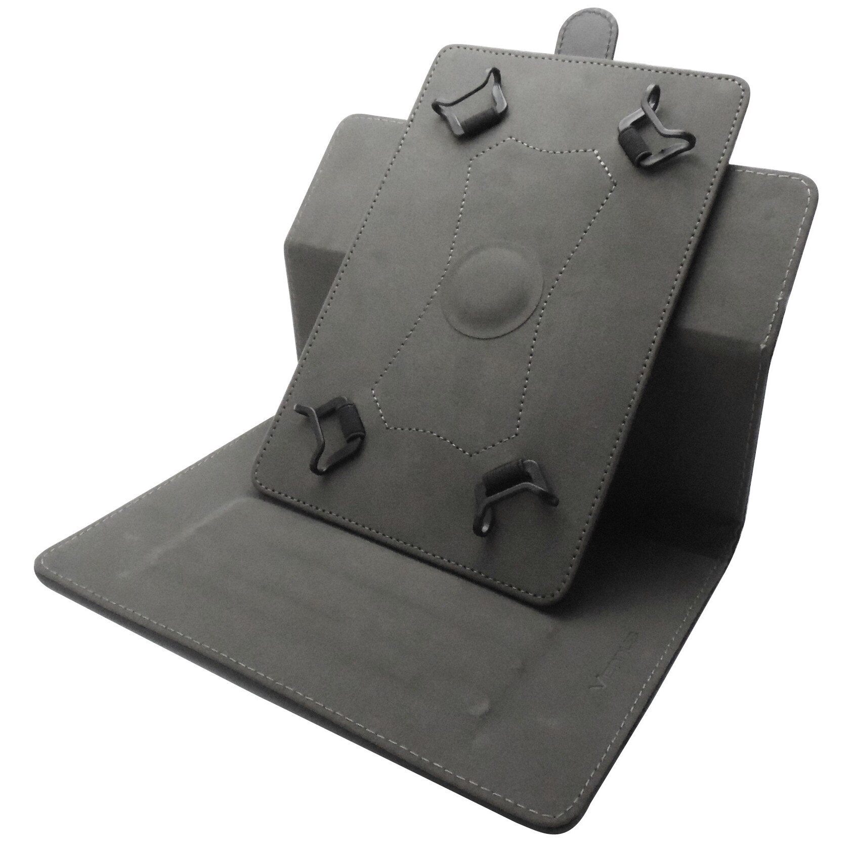 Husa cu stand reglabila rotativa Vennus Sensitive neagra pentru tablete de 7 inch