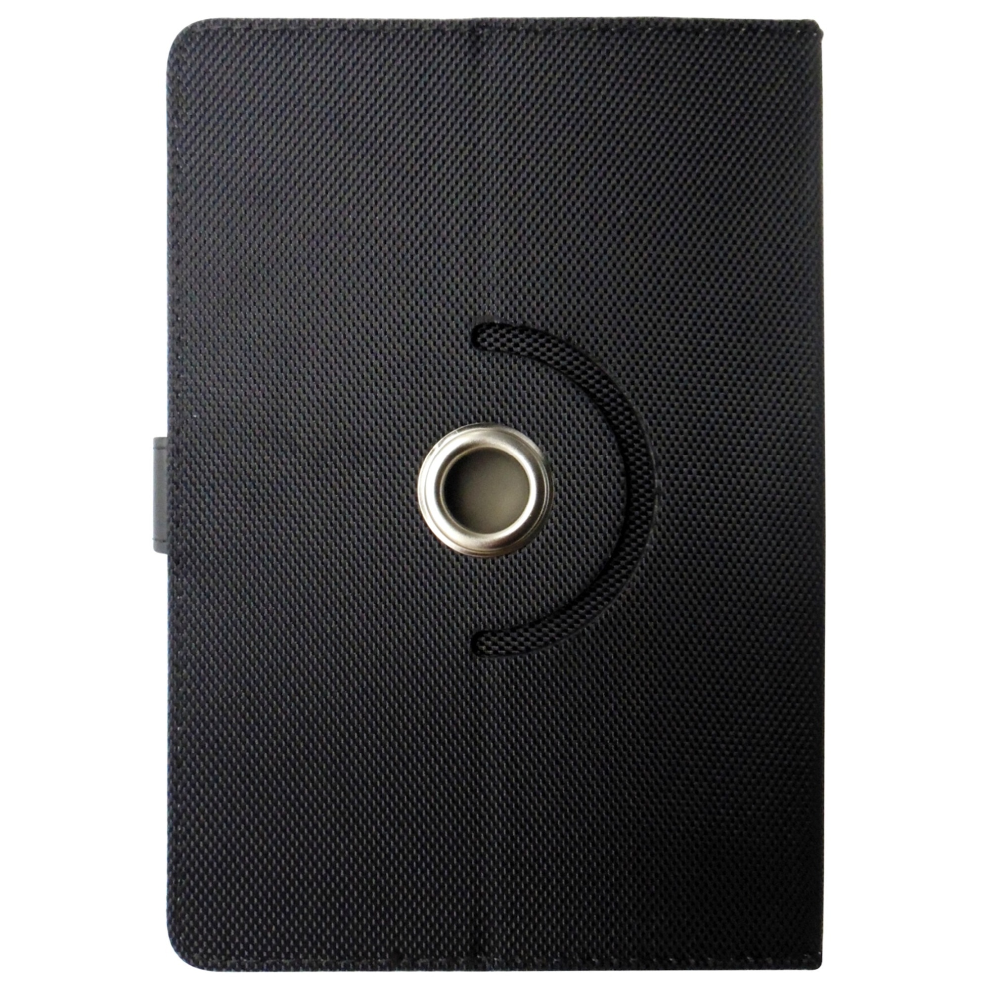 Husa cu stand reglabila rotativa Vennus Sensitive neagra pentru tablete de 7 inch