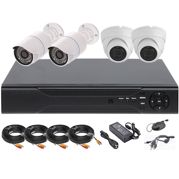 Kit/sistem supraveghere video cu 4 camere 5 MP ENVIO AESS-KIT4CH2BFM60H2DFM50H500ST Kit/sistem supraveghere video cu 4 camere 5 MP ENVIO AESS-KIT4CH2BFM60H2DFM50H500ST