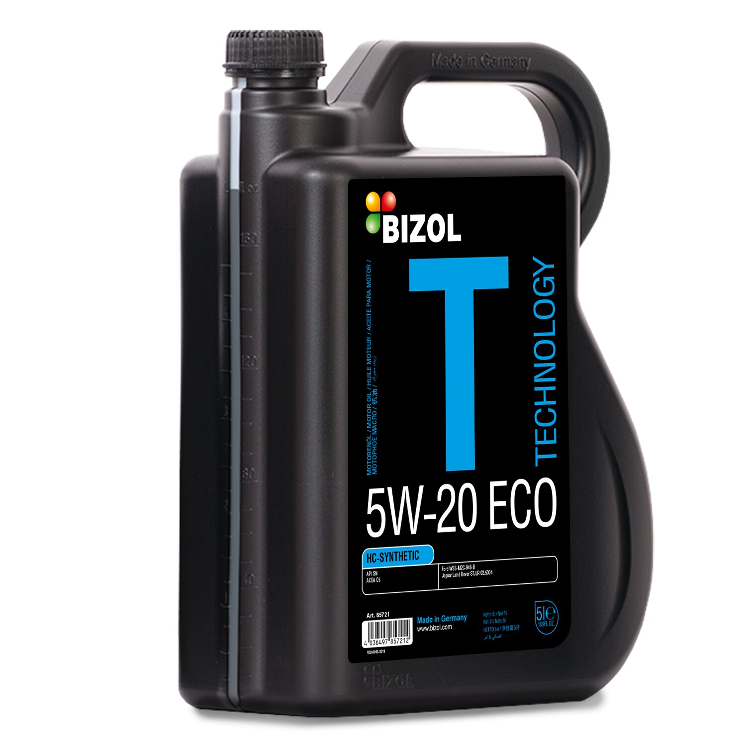Ulei de motor BIZOL Technology 5W-20 ECO 5l