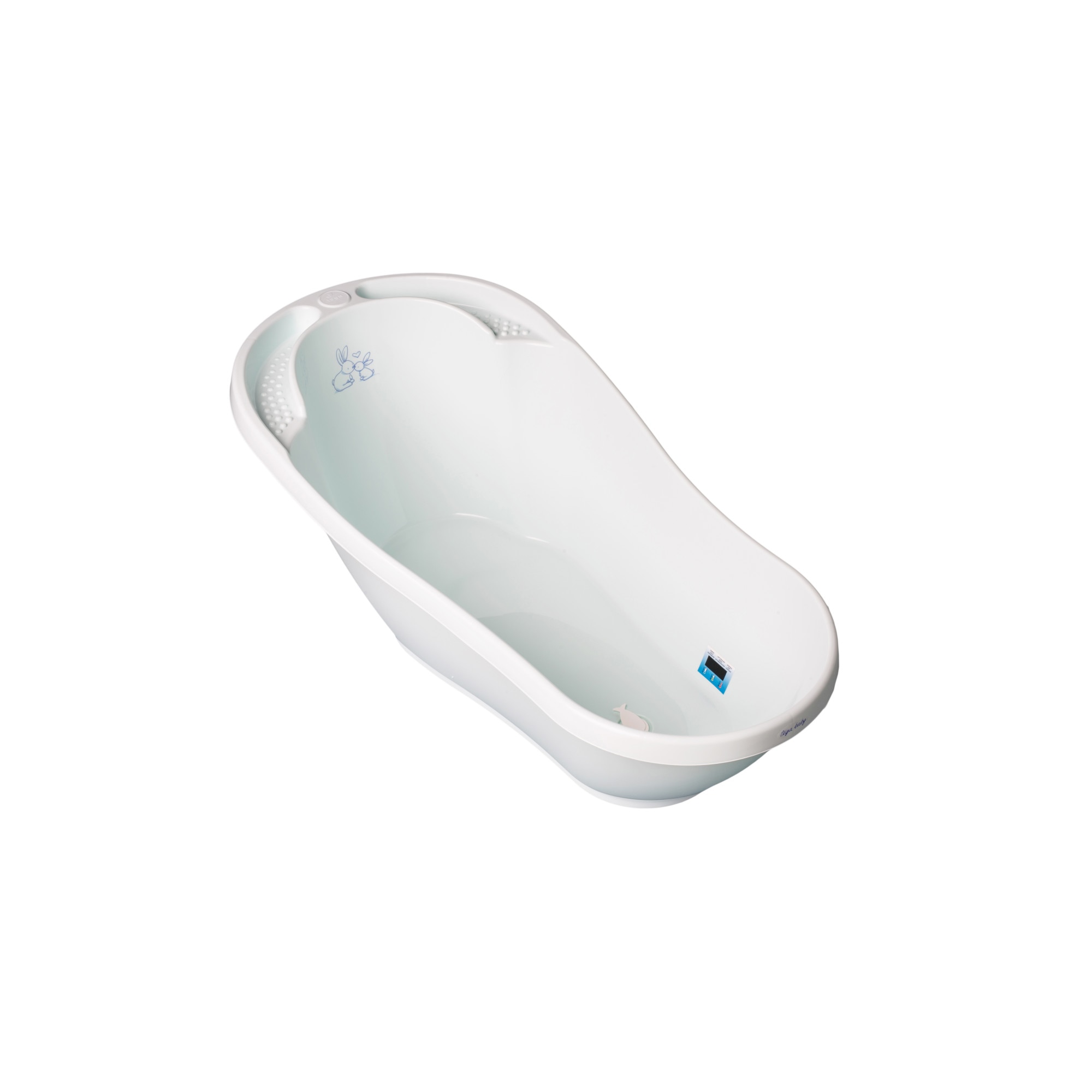 Cadita 92 cm cu dop iepuras menta KR-011