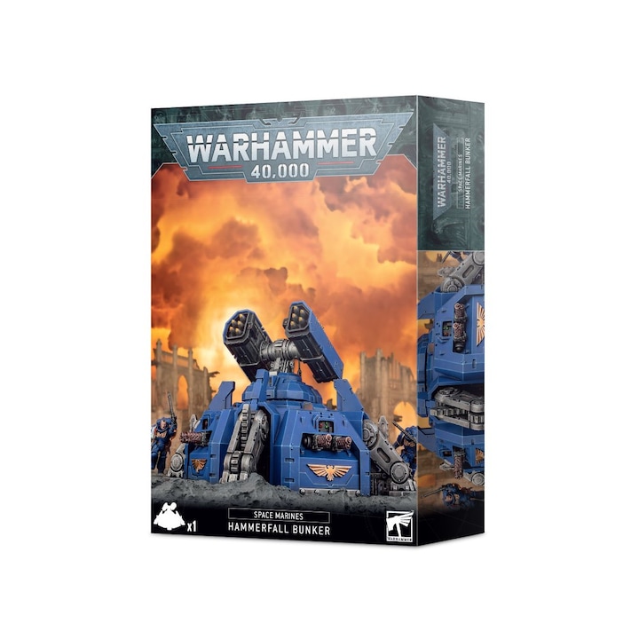Miniatura Warhammer 40k, Games Workshop, Space Marines Hammerfall Bunker