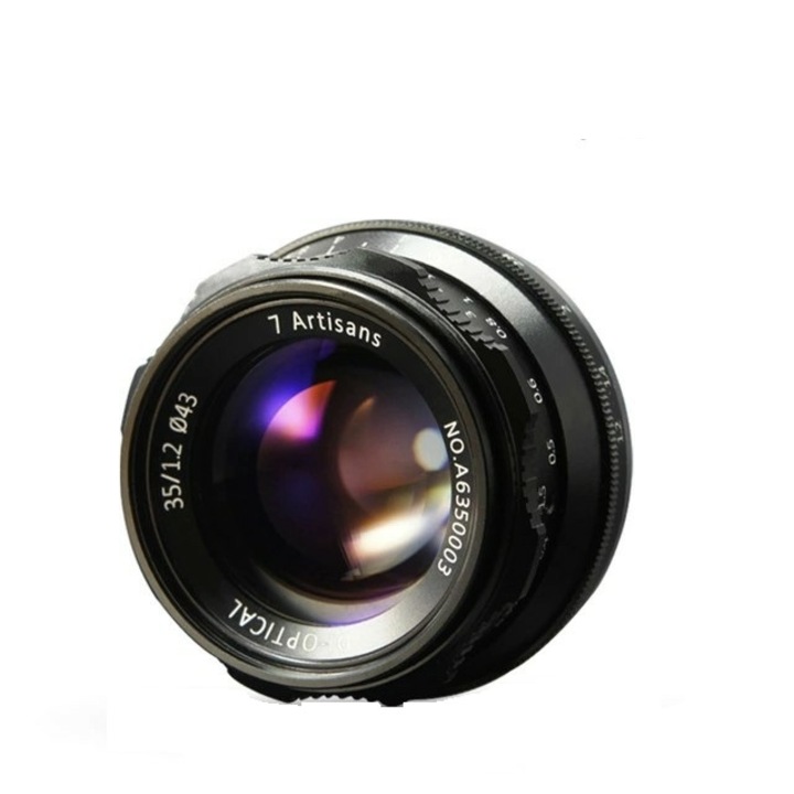Obiectiv manual 7Artisans 35mm F1.2 pentru Nikon Z-mount