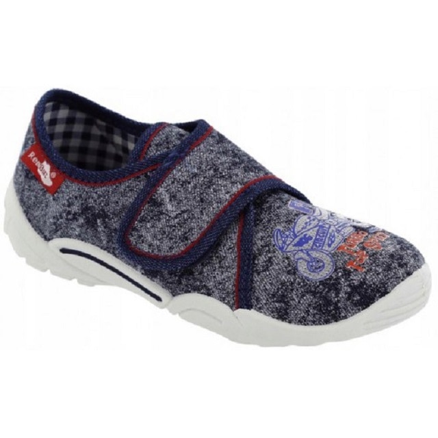 Pantofi, Gri-Negru, marca RenBut