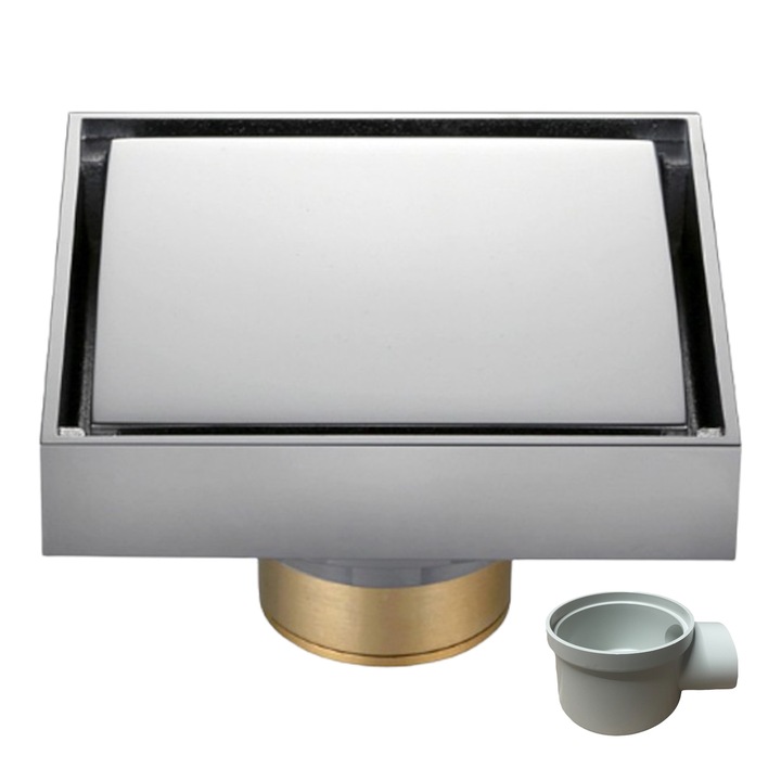 Sifon de pardoseala faiantabil 100x100 mm , Top Ceramic 89454