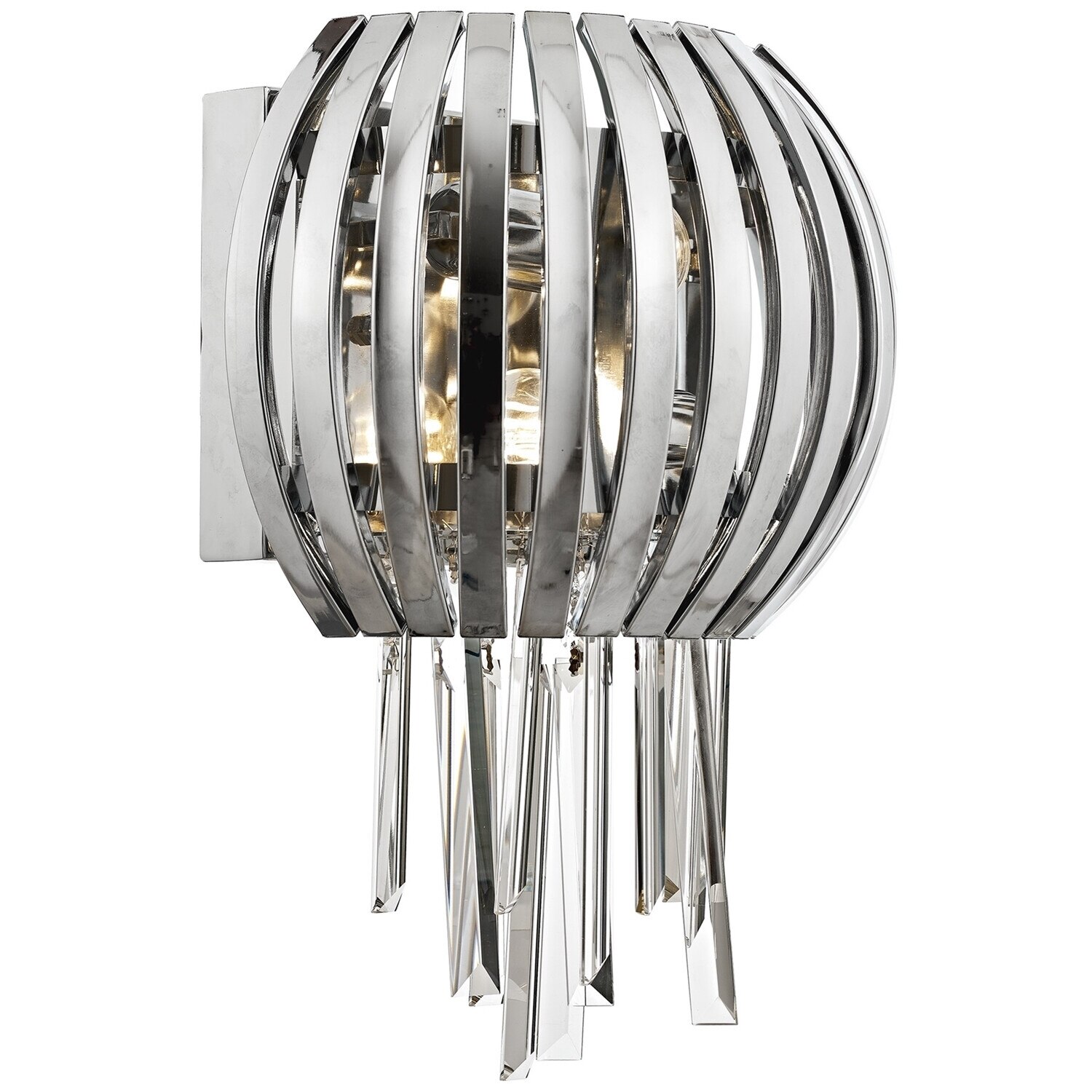 Aplica Avonni AP-1809-2K, 2x 60 W ,E27, Crom