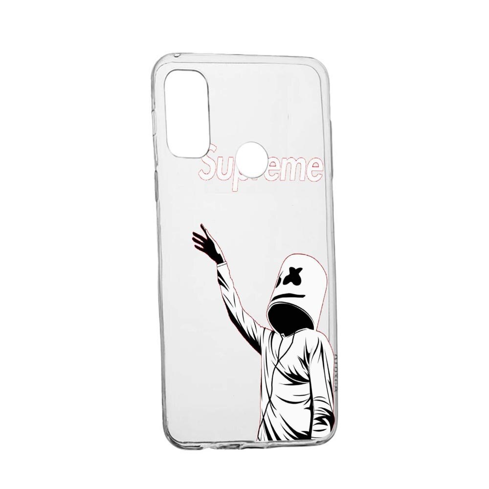 Husa Supreme, Marshmello, pentru Honor 9X Lite, rezistenta la uzura, anti-alunecare, 255