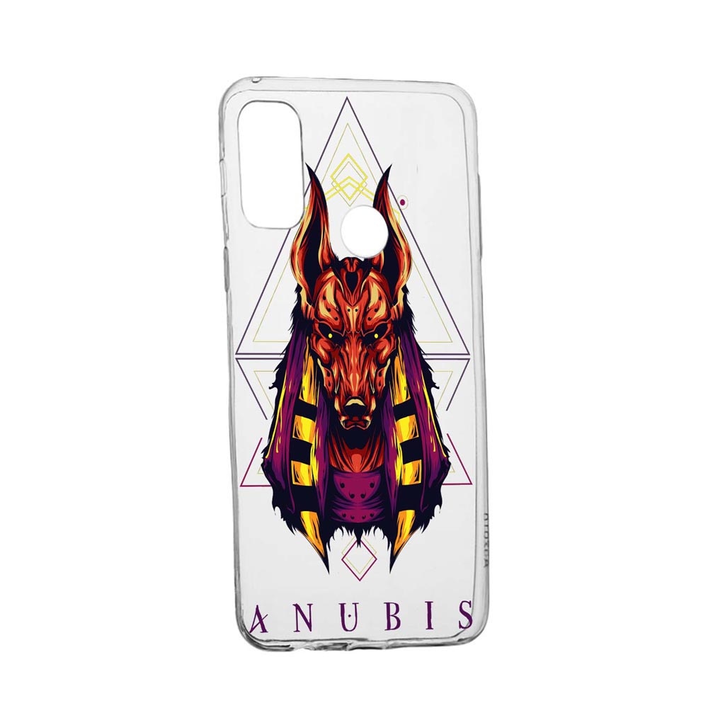 Husa Silicon Mythology, Anubis, Compatibila Cu Google Pixel 4a 5G, rezistenta la uzura, anti-alunecare, 286