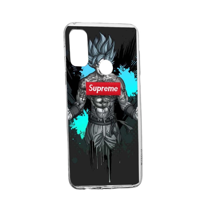 Supreme szilikon tok, Dragon Ball, kompatibilis Motorola Moto G10 / Moto G30 / Moto 10 Power, kopásálló, csúszásgátló, 266
