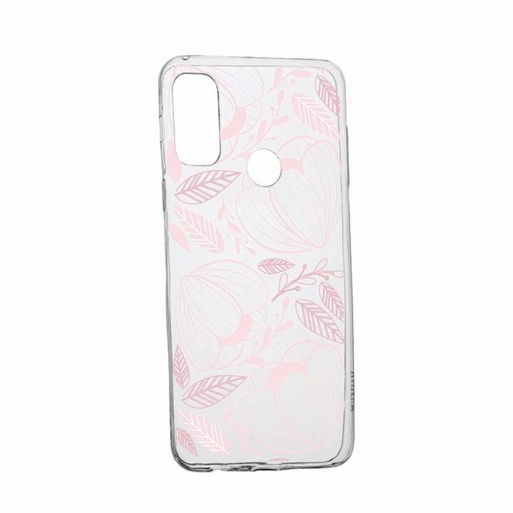 Кейс за Alcatel 3X (2020), Цветя, износоустойчив, противоплъзгащ се, 113