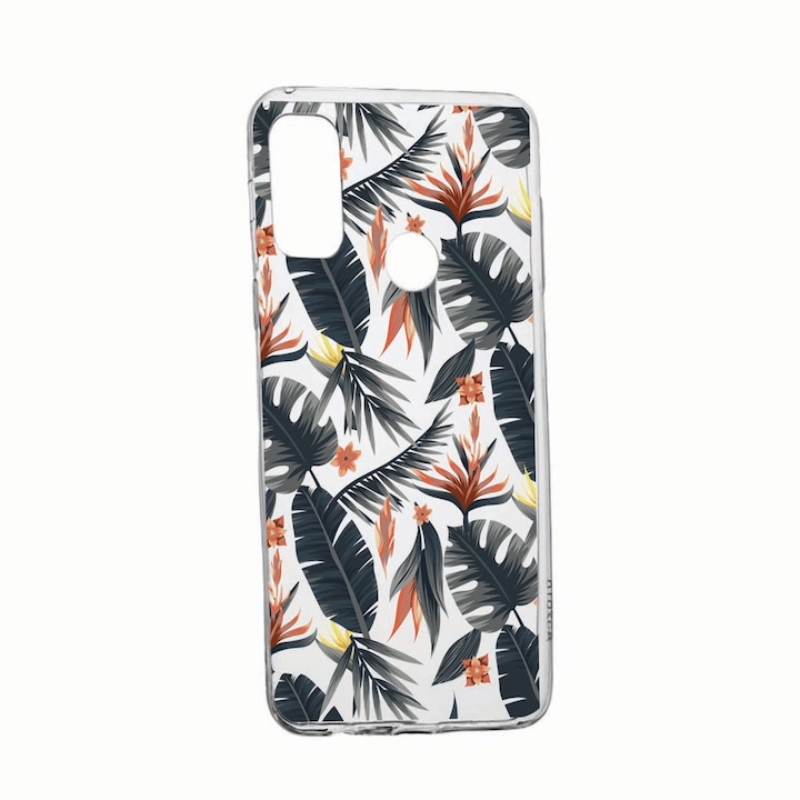 Кейс за Alcatel 3X (2020), Tropical, устойчив на износване, противоплъзгащ се, 88