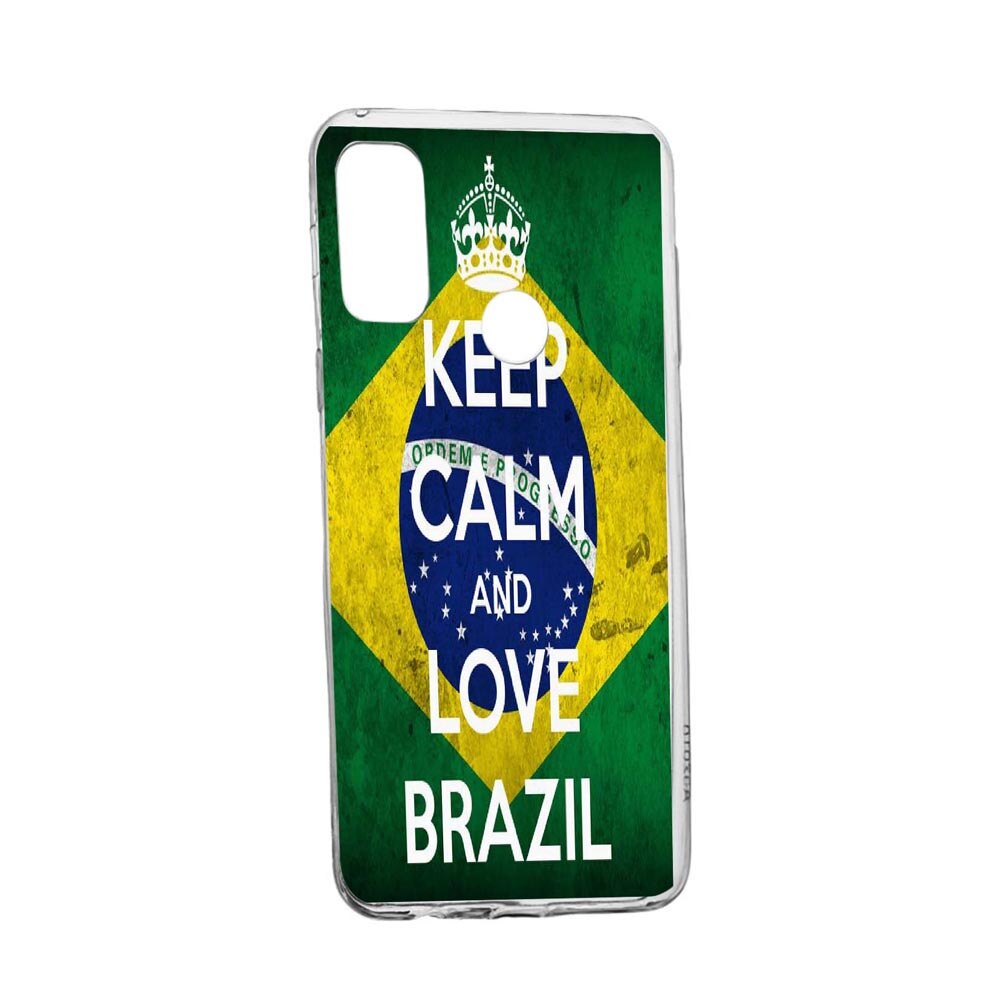 Husa Silicon Football, Brazil, Compatibila Cu Google Pixel 4a 5G, rezistenta la uzura, anti-alunecare, 232