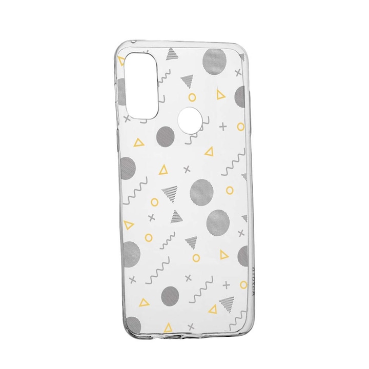 Кейс за Alcatel 3X (2020), Абстрактен, износоустойчив, противоплъзгащ, 74