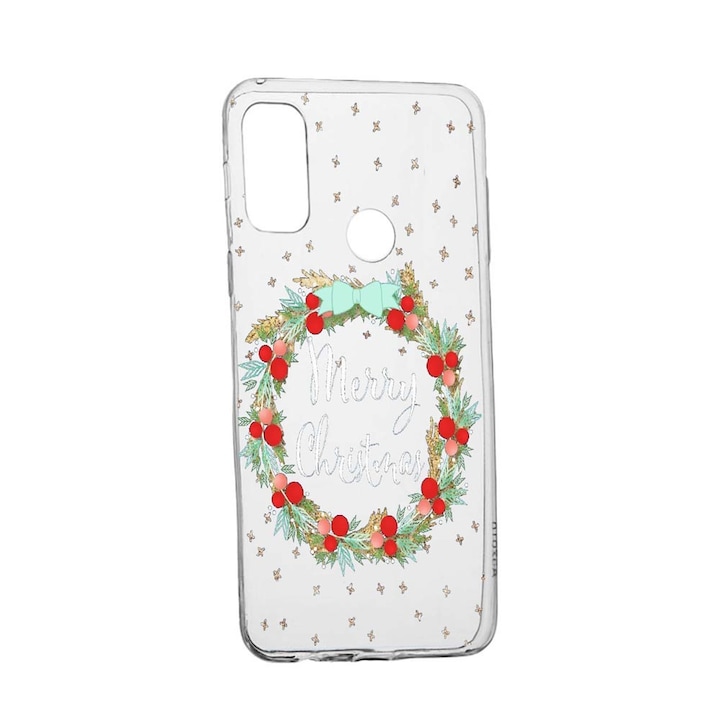 Коледен коледен калъф за Alcatel 3X (2020) Устойчив на износване, против плъзгане 312