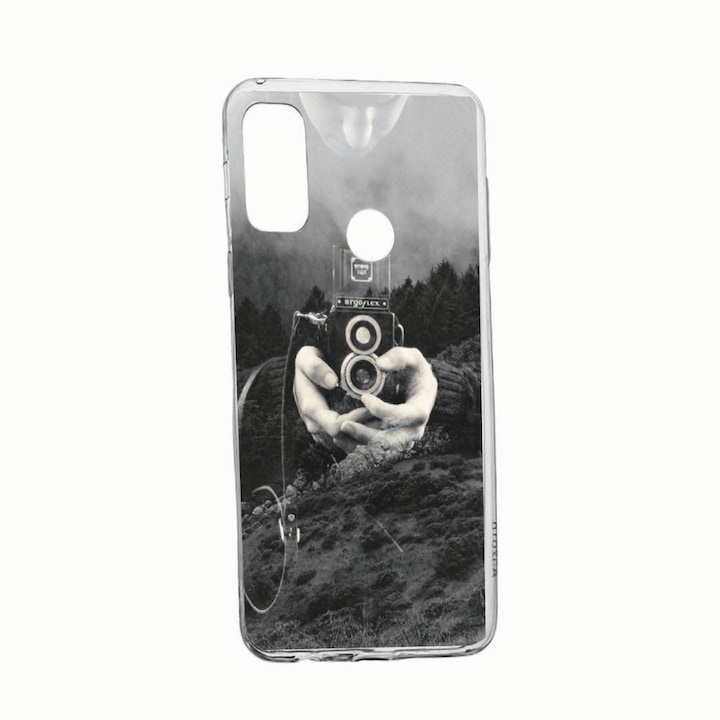 Калъф за Alcatel 3X (2020), Double Exposure, износоустойчив, противоплъзгащ, 13