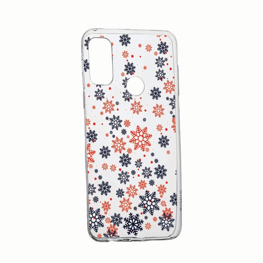 Husa Silicon Compatibila Cu Google Pixel 4a 5G, rezistenta la uzura, anti-alunecare, Winter, 154