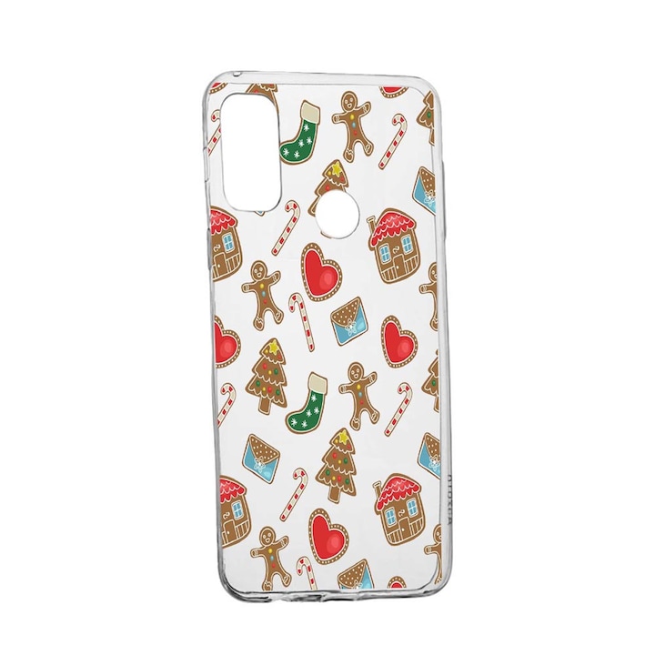 Коледен калъф Xmas Christmas за Alcatel 3X (2020), износоустойчив, противоплъзгащ се, 353