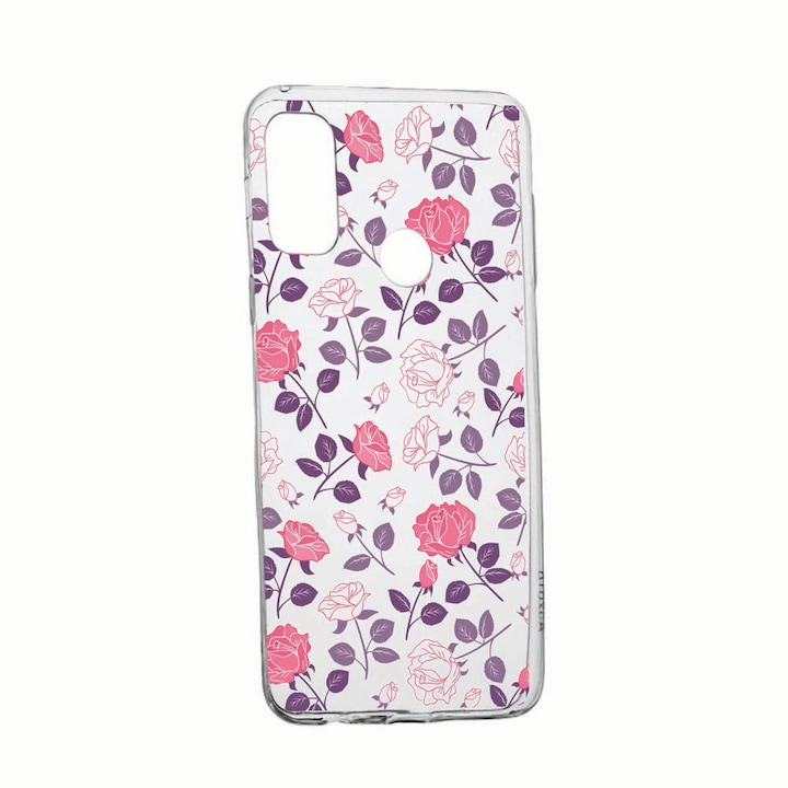 Калъф за Alcatel 3X (2020), износоустойчив, противоплъзгащ, Rose, 168