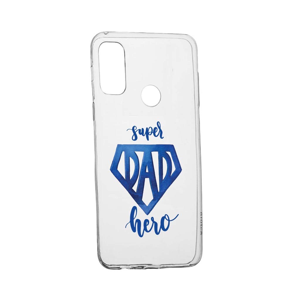 Husa Silicon Compatibila Cu Motorola Moto G50, rezistenta la uzura, anti-alunecare, Superhero Dad, 182